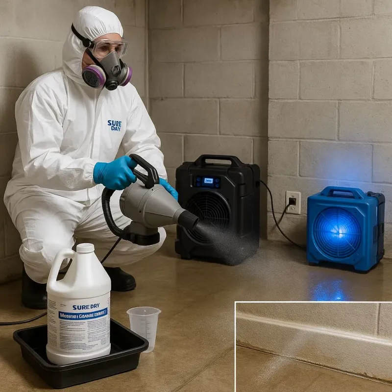 Sanitization and Odor Removal process in Hillsmere Shores, MD
