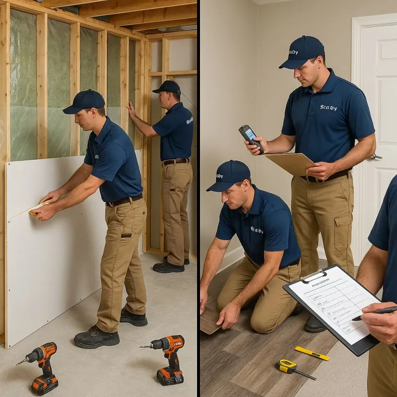 Repairs and Reconstruction process in Hillsmere Shores, MD