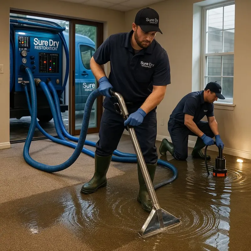 Water Extraction and Removal process in Hillsmere Shores, MD